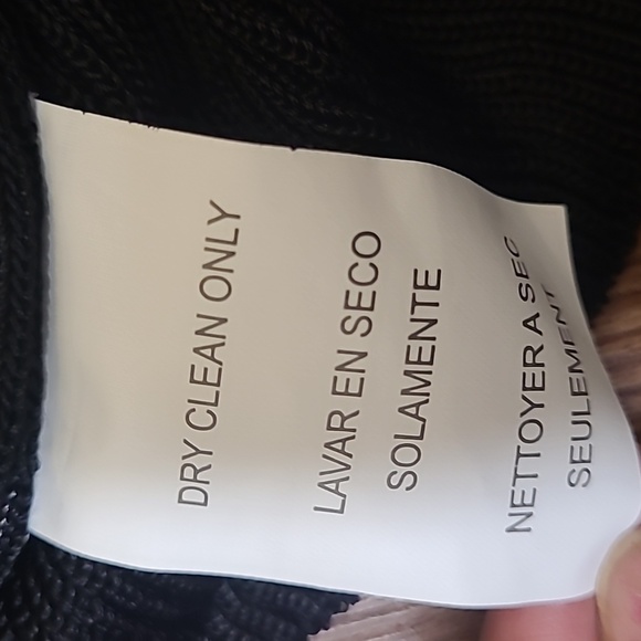 Bebe Black and Beige‎ Striped Dress - Picture 11 of 12